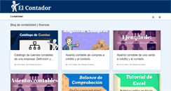 Desktop Screenshot of elcontador.net