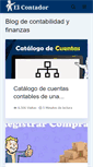 Mobile Screenshot of elcontador.net